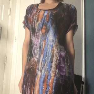 Beautiful tie die dress from silence and noise